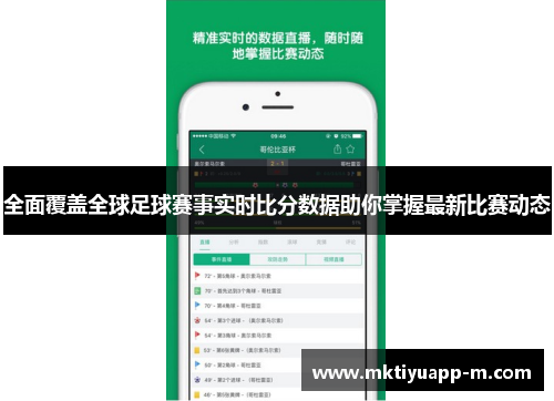 全面覆盖全球足球赛事实时比分数据助你掌握最新比赛动态